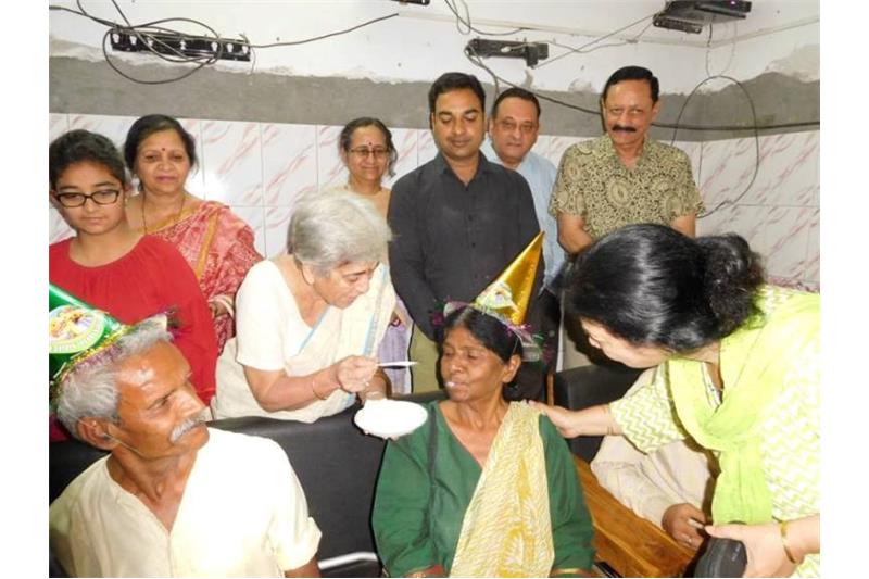 Birthday Celebrations at Cheshire Home