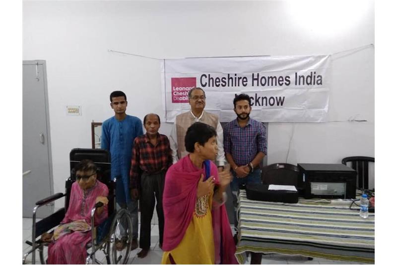 Aadhar Card for the Residents of Cheshire Home