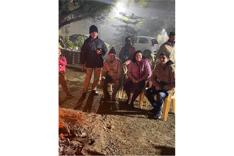 Lohri Celebrations at Cheshire Home Lucknow 14 Jan 2020