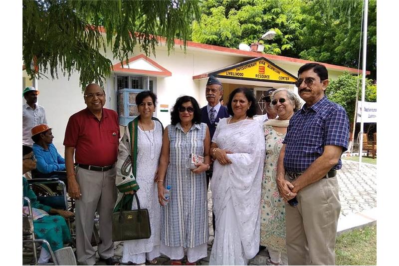 Independence Day and Raksha Bandhan Celebrations at Cheshire Home Lucknow on 15 Aug 2019