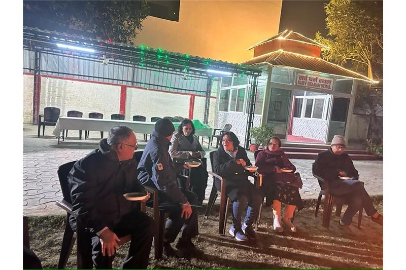 Lohri Celebration on 13.01.2024 at Cheshire homes lucknow