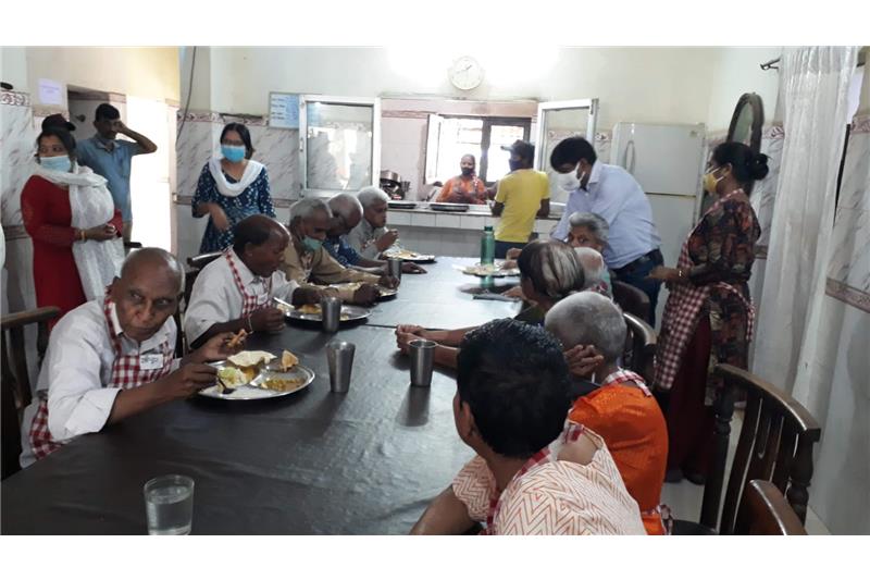 Ms Sushma Chaudhary has sponsored lunch today