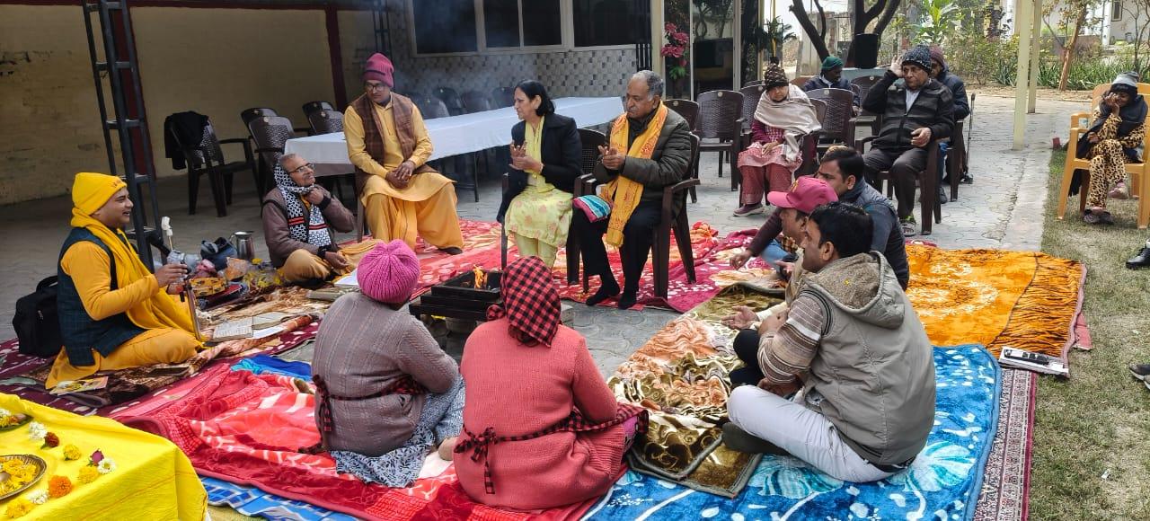 GAYATRI HAWAN/PUJA ORGANISED BY IESL TEAM AT CHESHIRE HOME  ON 06 JAN 2026