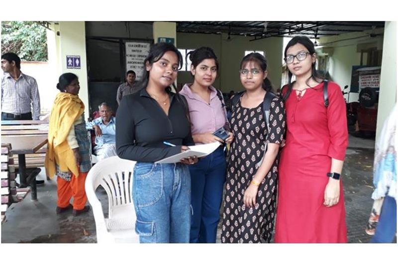 Community visit by Students Baba Bhimrao Ambedkar University - 21 Mar 2023