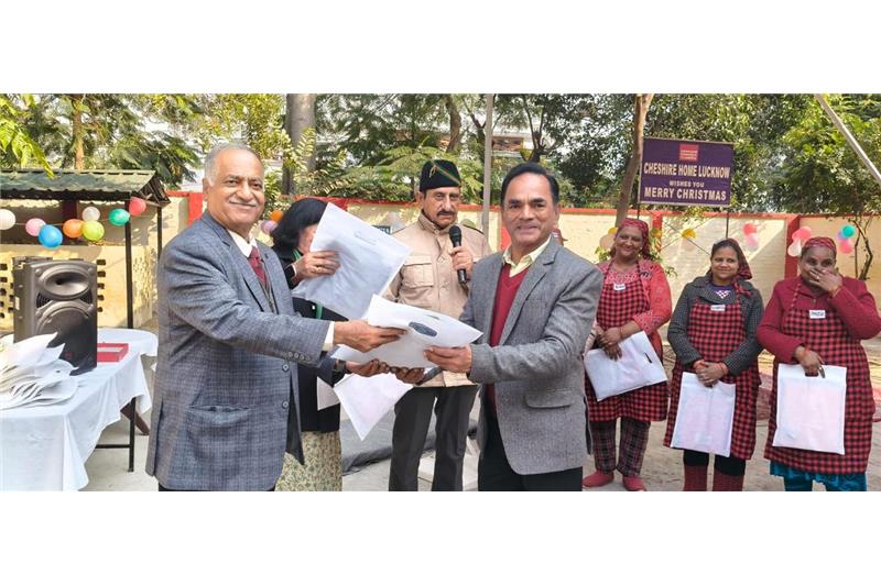 Merry Christmas  celebrated on 25 Dec 25 at Cheshire Home