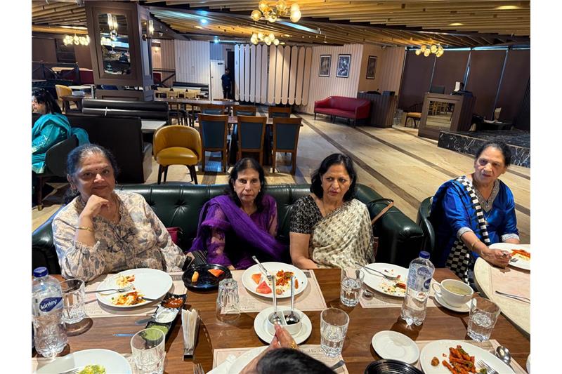 Residents Lunch  in Wave Mall on 10 March 25