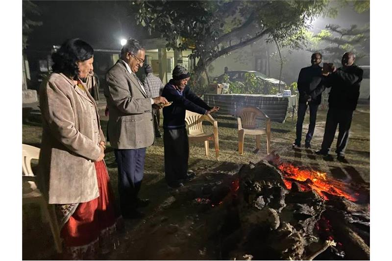 Lohri Celebrations at Cheshire Home Lucknow 14 Jan 2020