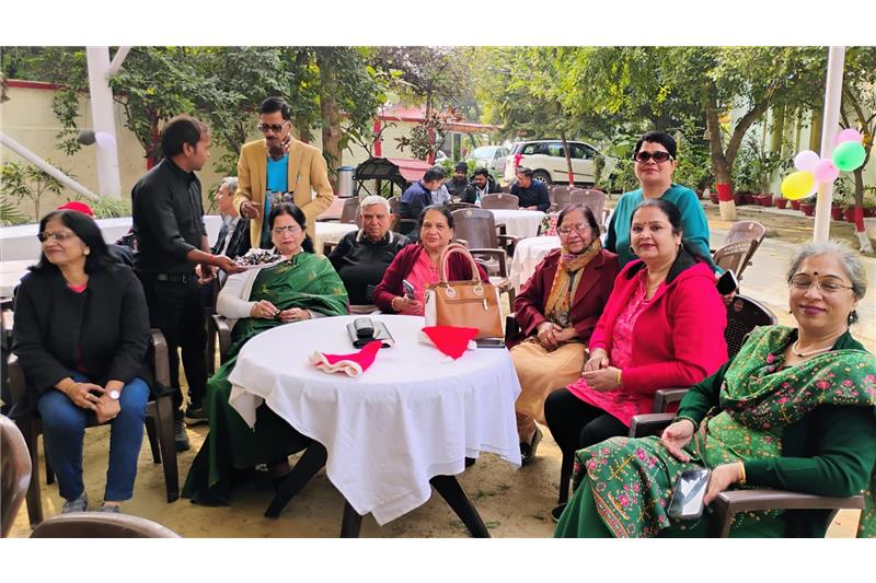 Christmas Celebration at Chehire Home 25 Dec 2024