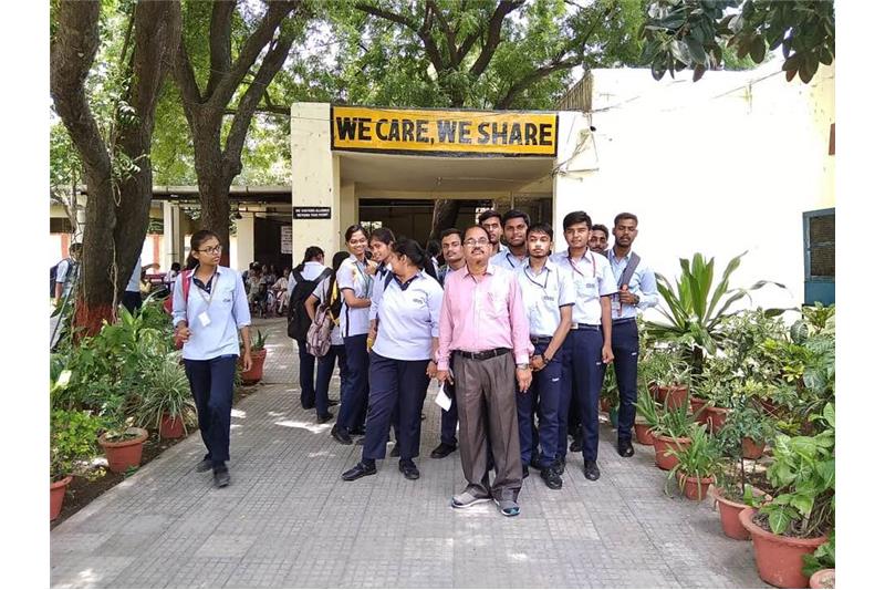 The Children and teachers of CMS Kanpur road Lucknow donated daily use items, old clothes 30 April 2019  
