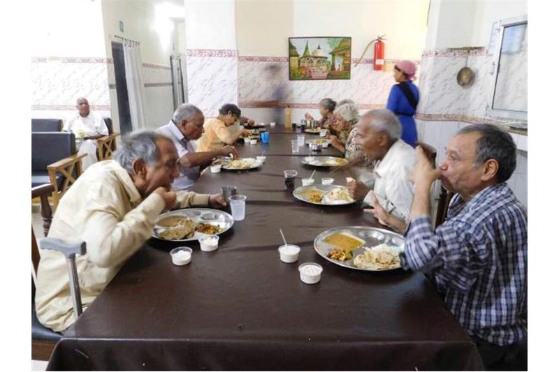 Lunch Hosted by Mr Ashok Saluja in the Memory of his Wife.