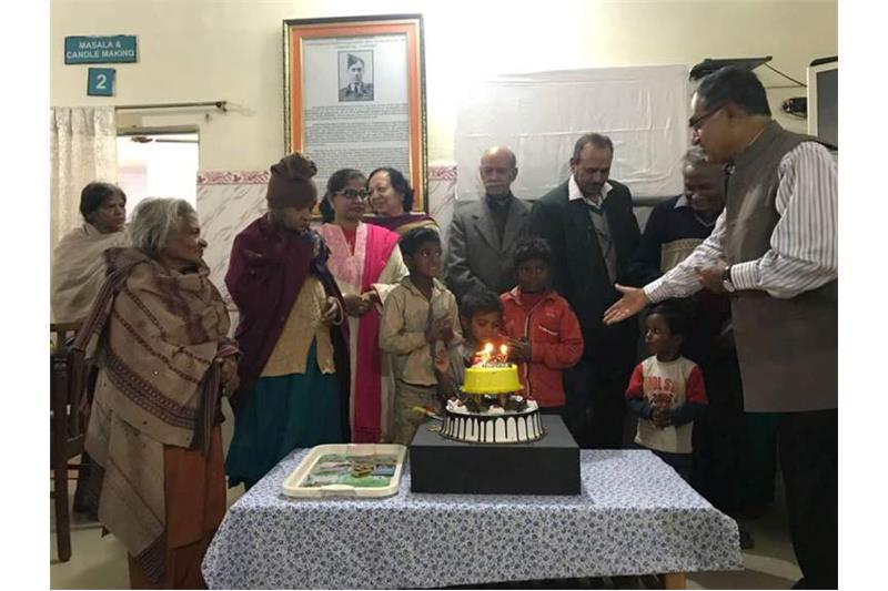 Birthday Celebrations at Cheshire Home