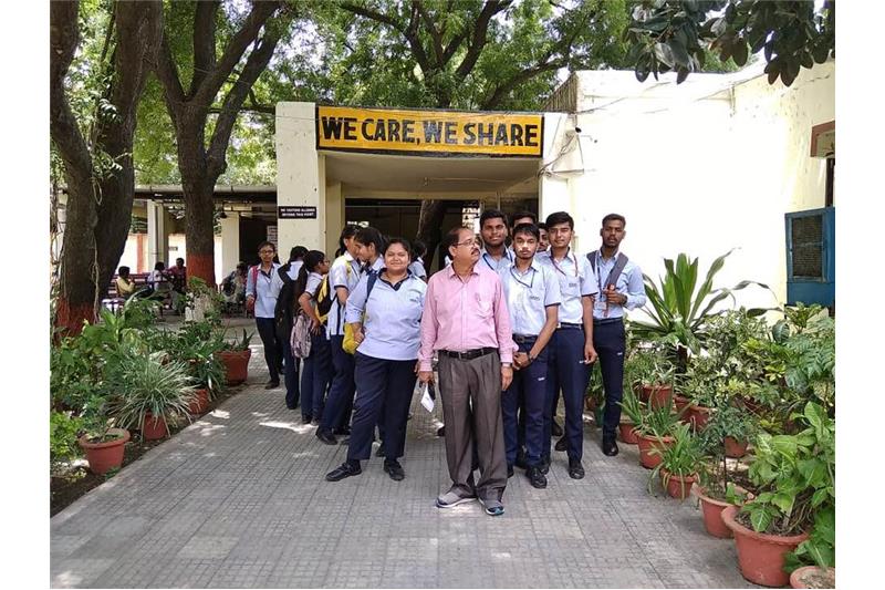 The Children and teachers of CMS Kanpur road Lucknow donated daily use items, old clothes 30 April 2019  