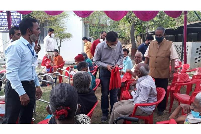 Eye Camp at Cheshire Home