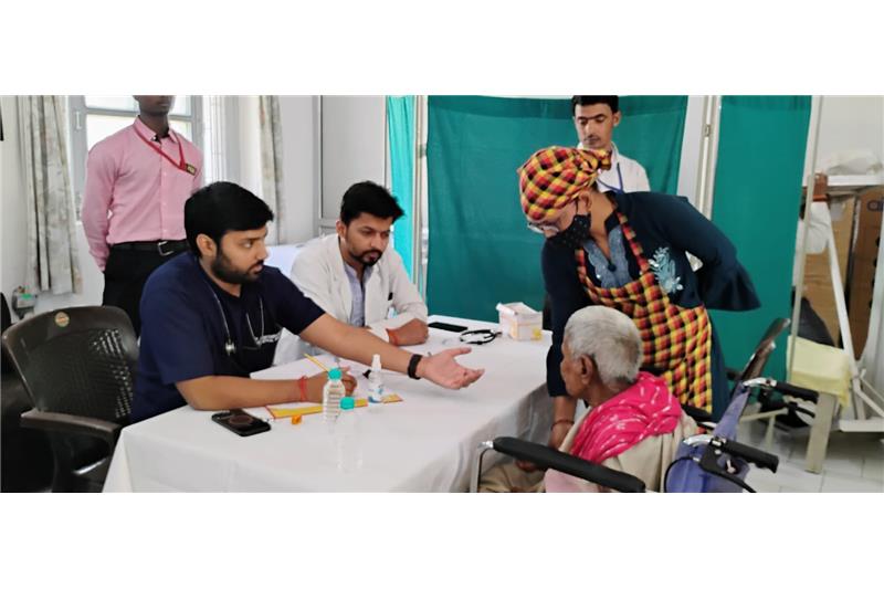 FREE MEDICAL CAMP AT CHESHIRE HOME LUCKNOW