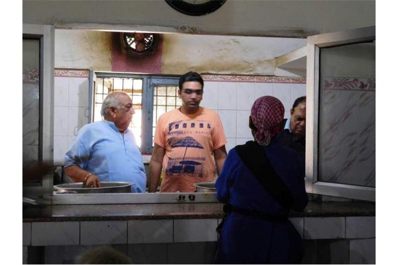 Lunch Hosted by Mr Ashok Saluja in the Memory of his Wife.