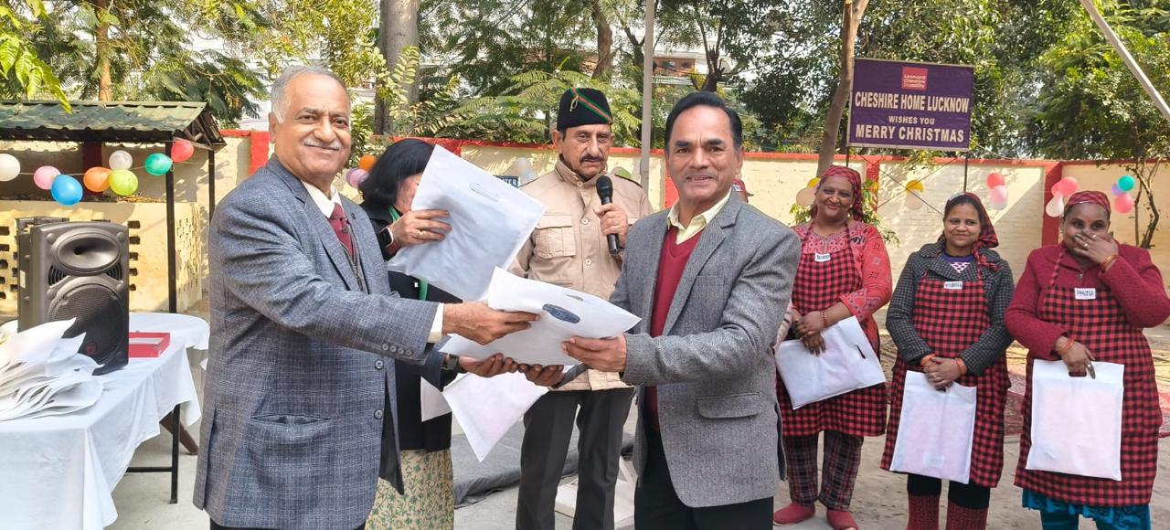 CHRISTMAS DAY CELEBRATIONS AT CHESHIRE HOMES  ON 25 DEC 2025