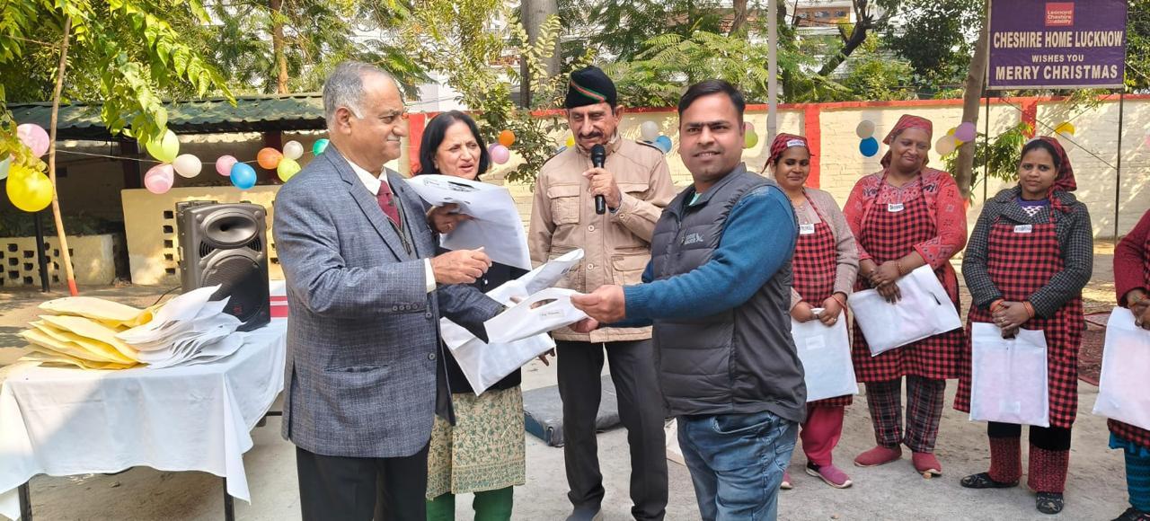 CHRISTMAS DAY CELEBRATIONS AT CHESHIRE HOMES  ON 25 DEC 2025