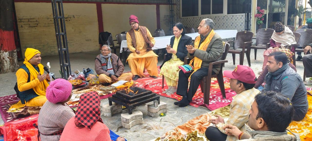 GAYATRI HAWAN/PUJA ORGANISED BY IESL TEAM AT CHESHIRE HOME  ON 06 JAN 2026