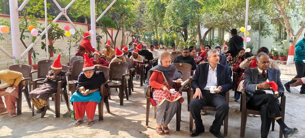 CHRISTMAS DAY CELEBRATIONS AT CHESHIRE HOMES  ON 25 DEC 2025